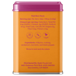 Chicken shawarma spice tin back label ingredients – LAMEISE