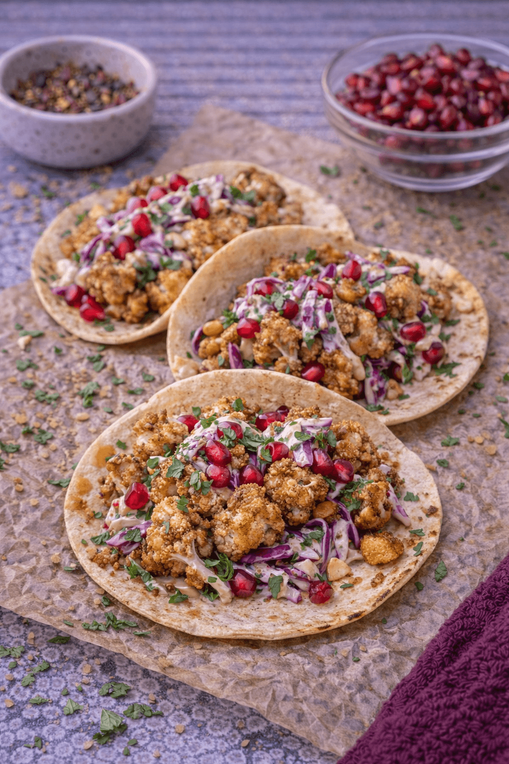 7 Spice Cauliflower Tacos