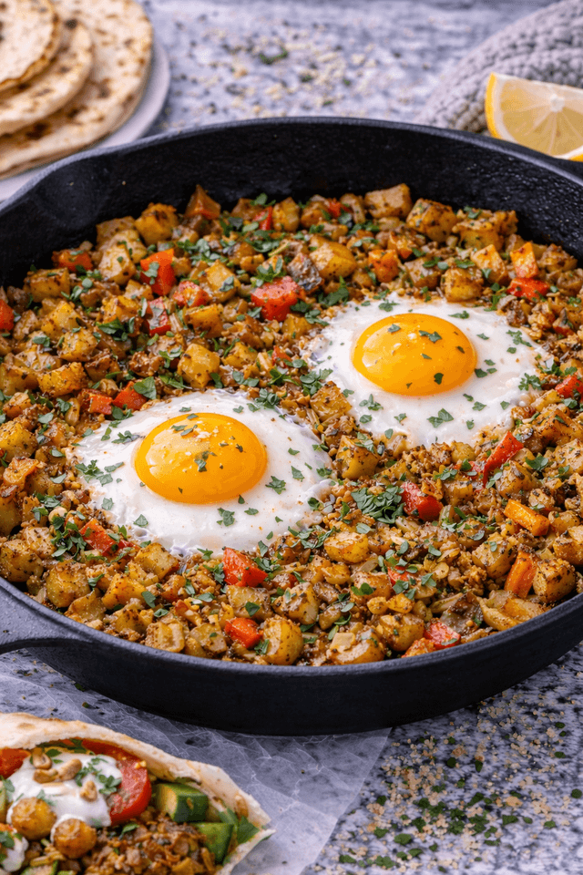 Biryani-Spiced Breakfast Hash