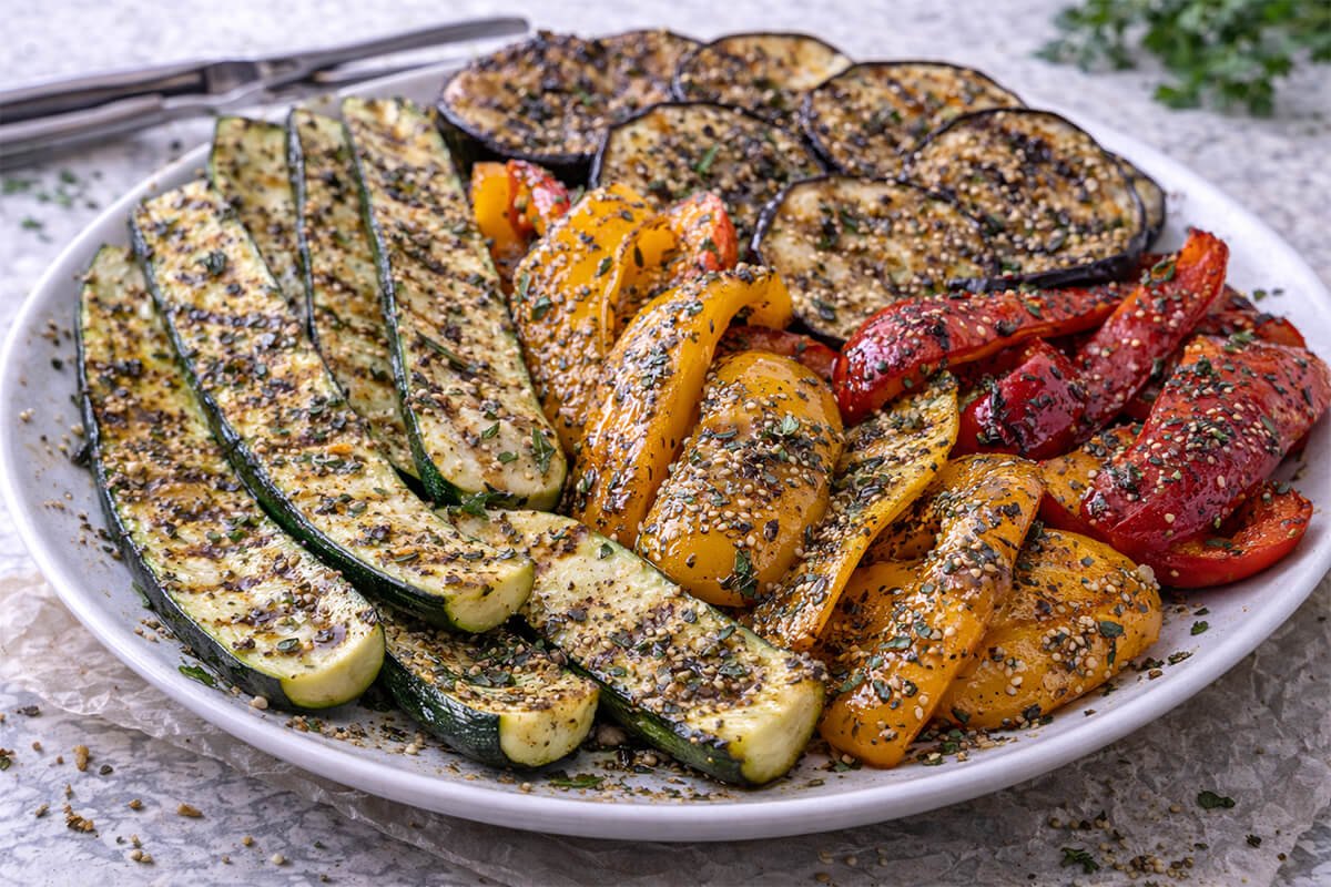 Zaatar Grilled Vegetables