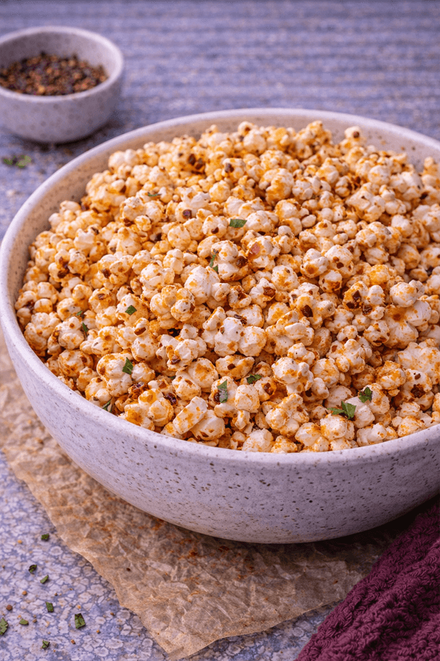 Harissa-Scented Popcorn