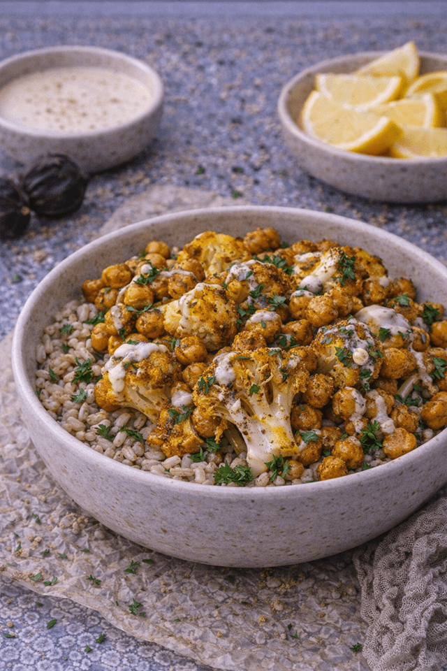 Loomi Roasted Chickpea & Cauliflower Bowl