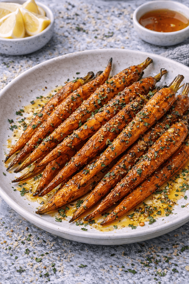 Roasted Carrots with Jordanian Thyme & Honey