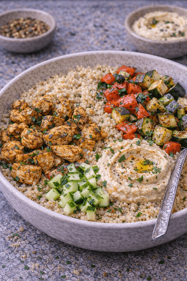 Shawarma-Spiced Grain Bowl