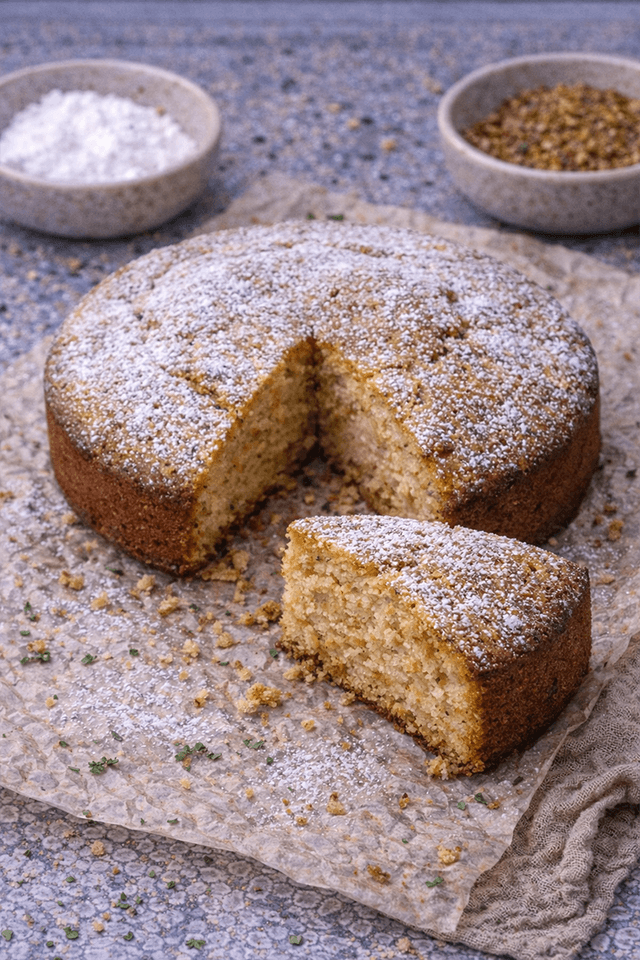 Shawarma-Spiced Yogurt Cake