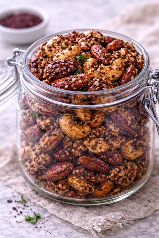 Sumac-Spiced Roasted Nuts