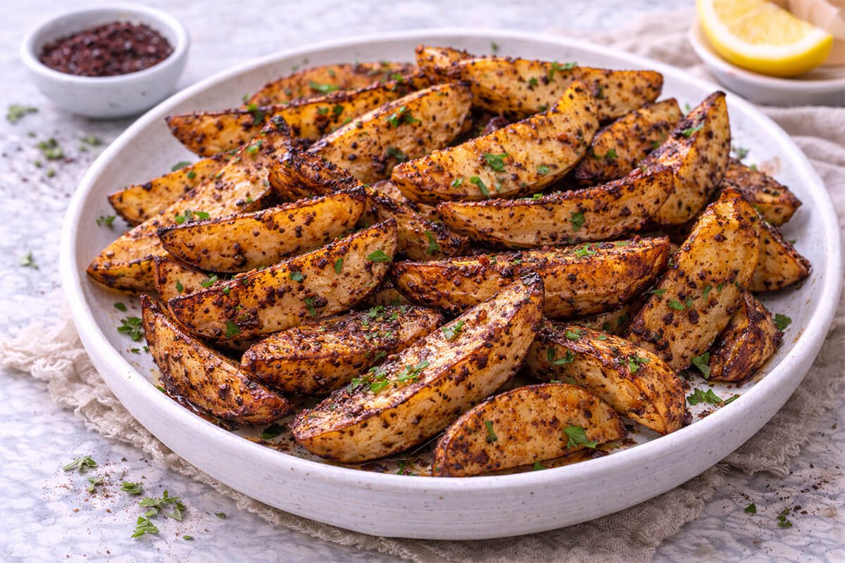 Sumac Potato Wedges