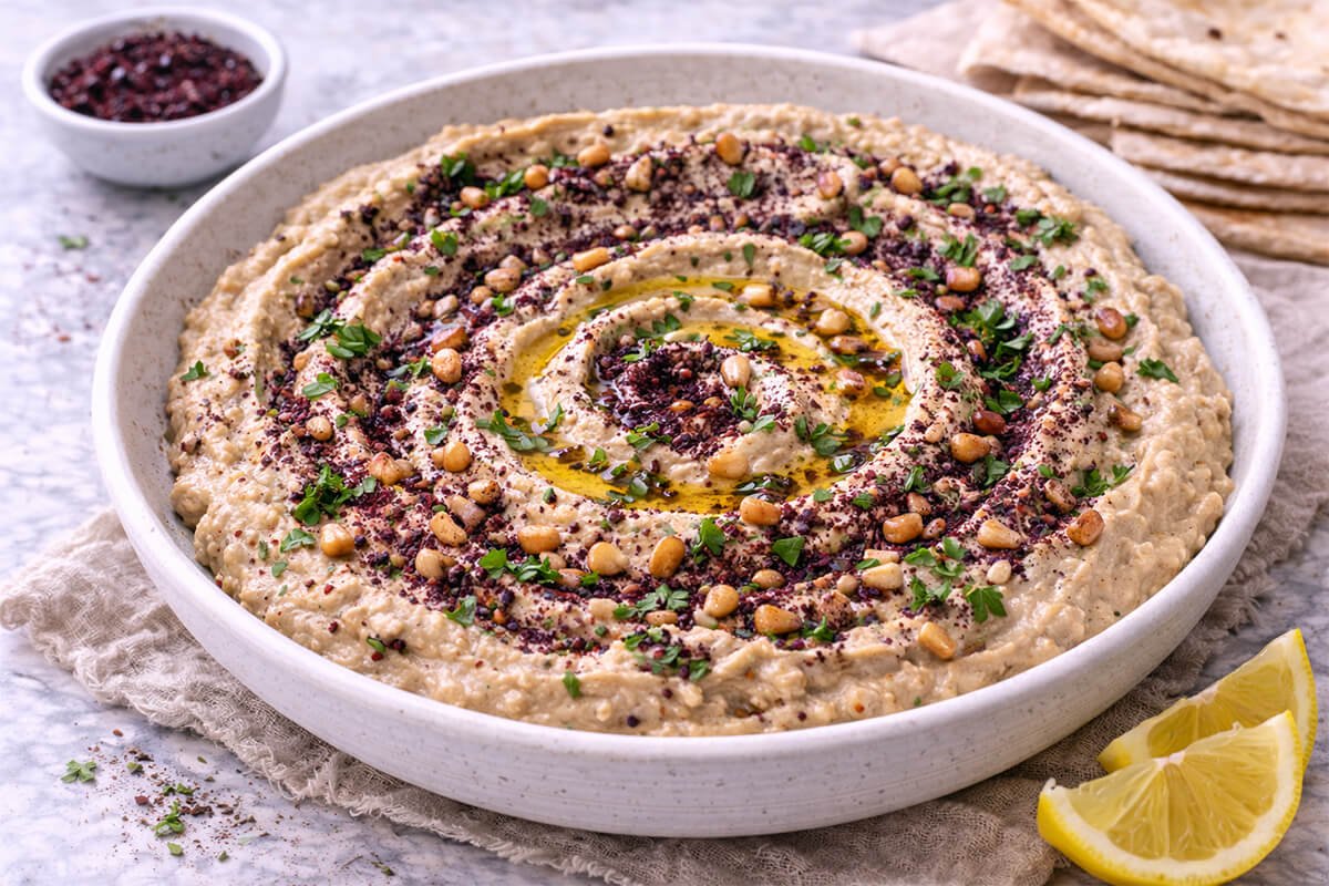 Sumac-Spiced Hummus