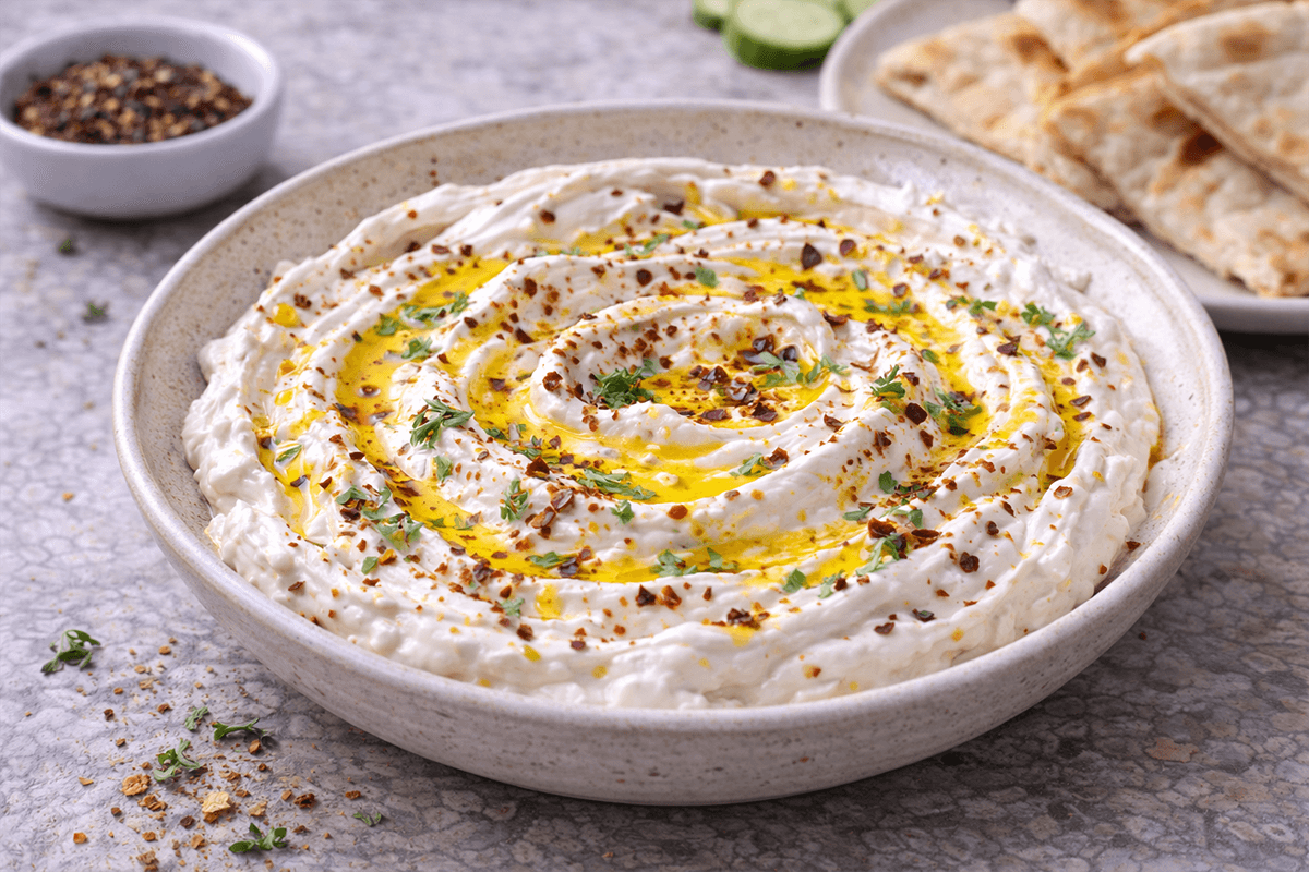 Aleppo Pepper Whipped Feta Dip