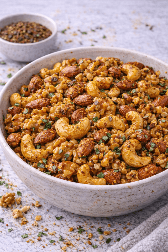 Biryani Spiced Roasted Nuts