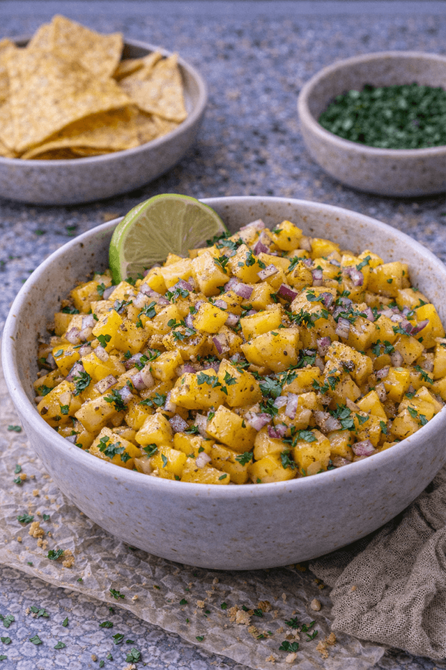 Shawarma-Spiced Fruit Salsa