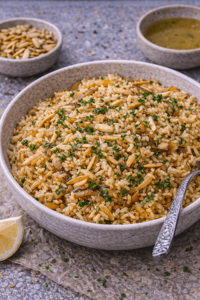 Shawarma-Spiced Rice Pilaf