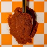 Moroccan harissa spice texture close up – North African seasoning