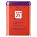 Moroccan harissa spice tin side view packaging – LAMEISE