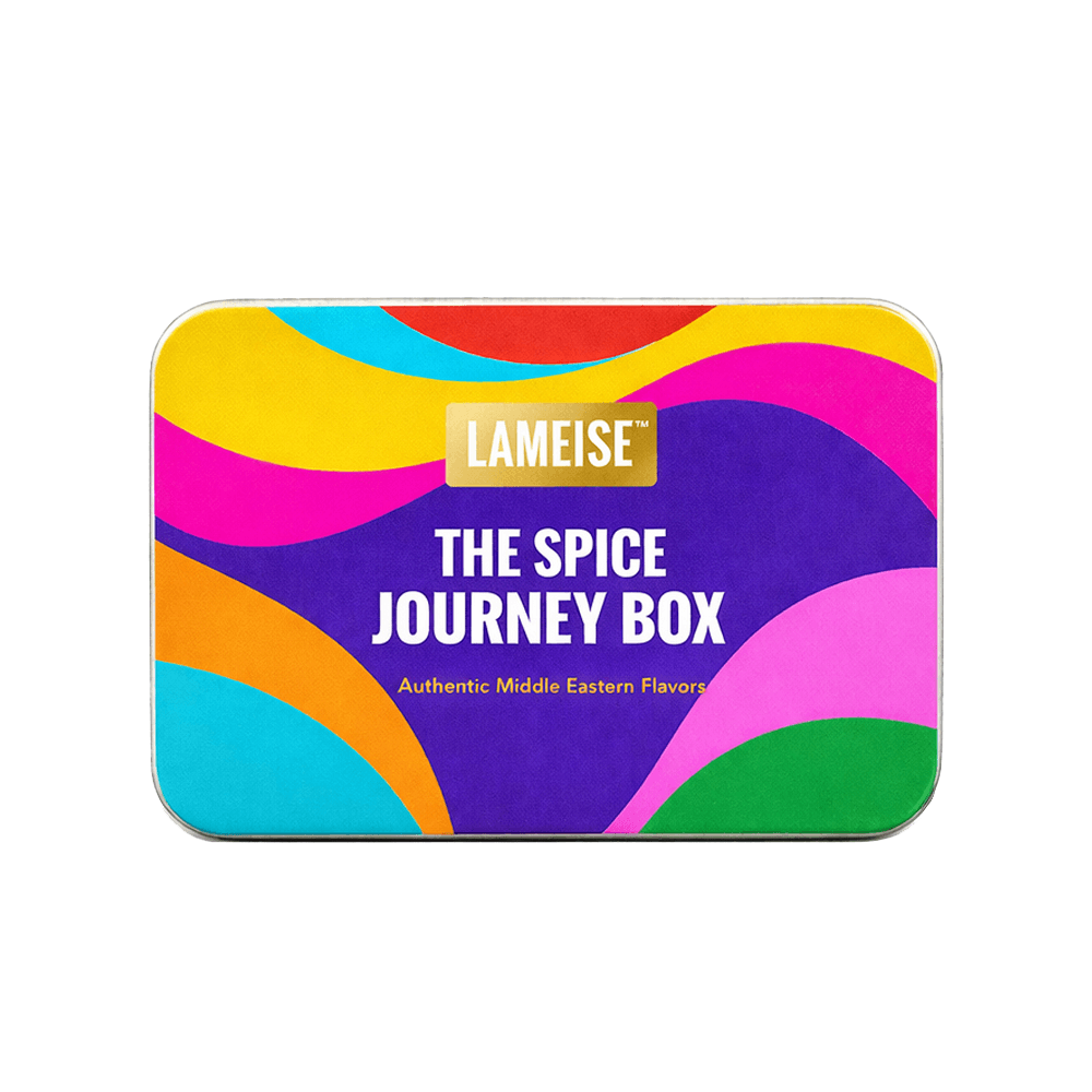 Middle Eastern spice sampler box closed – LAMEISE