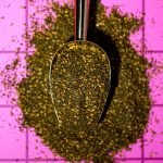 Zaatar blend spice texture close up – Middle Eastern blend