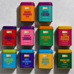 LAMEISE Complete Flavor Collection featuring 10 authentic Middle Eastern spices and blends in colorful tins.